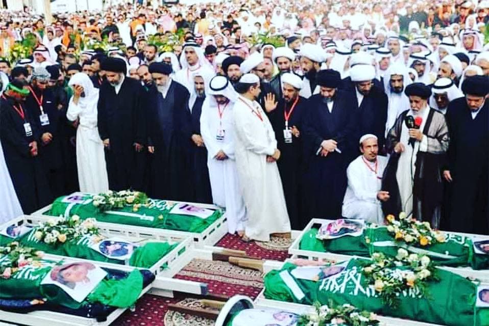 Bön för avrättade shiamuslimer i Sauidarabian - 13 mars 2022